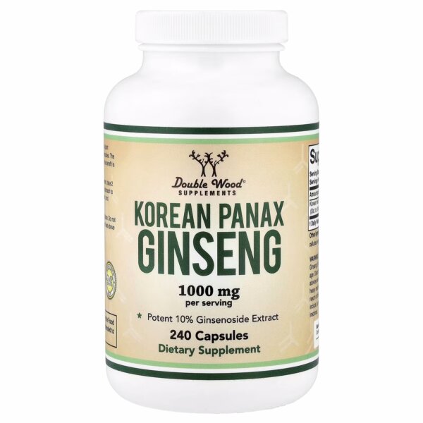 DWS Korean Panax Ginseng 1000 mg 240 capsules