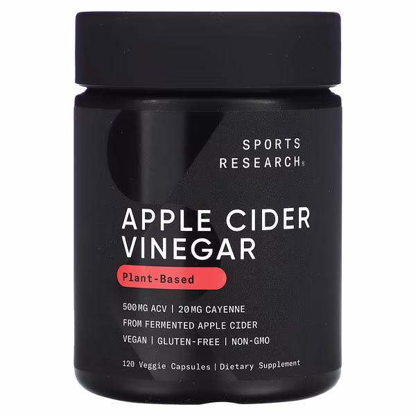 SR Apple Cider Vinegar 500mg 120 Veg Capsule FG272