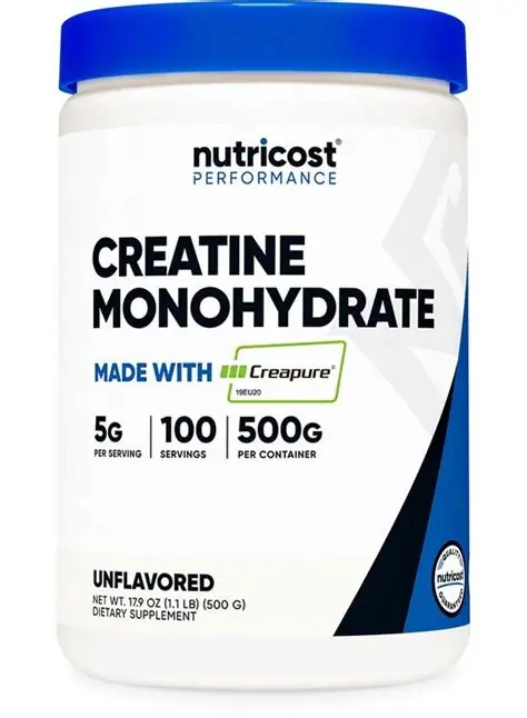 Nutricost Creapure Creatine Monohydrate Powder 500g